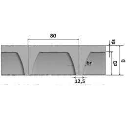 Fôrma Atex Unidirecional 800U